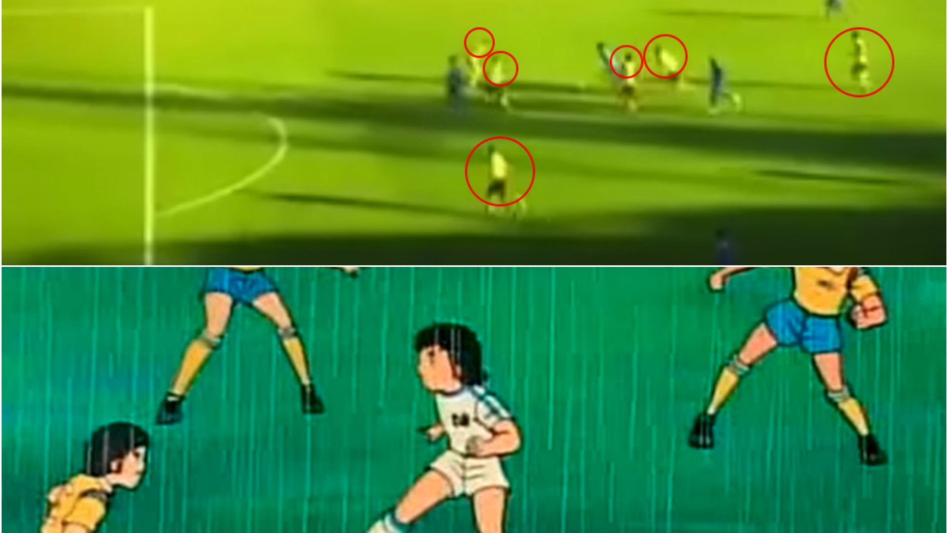 Chucky Lozano gol a lo Oliver Atom