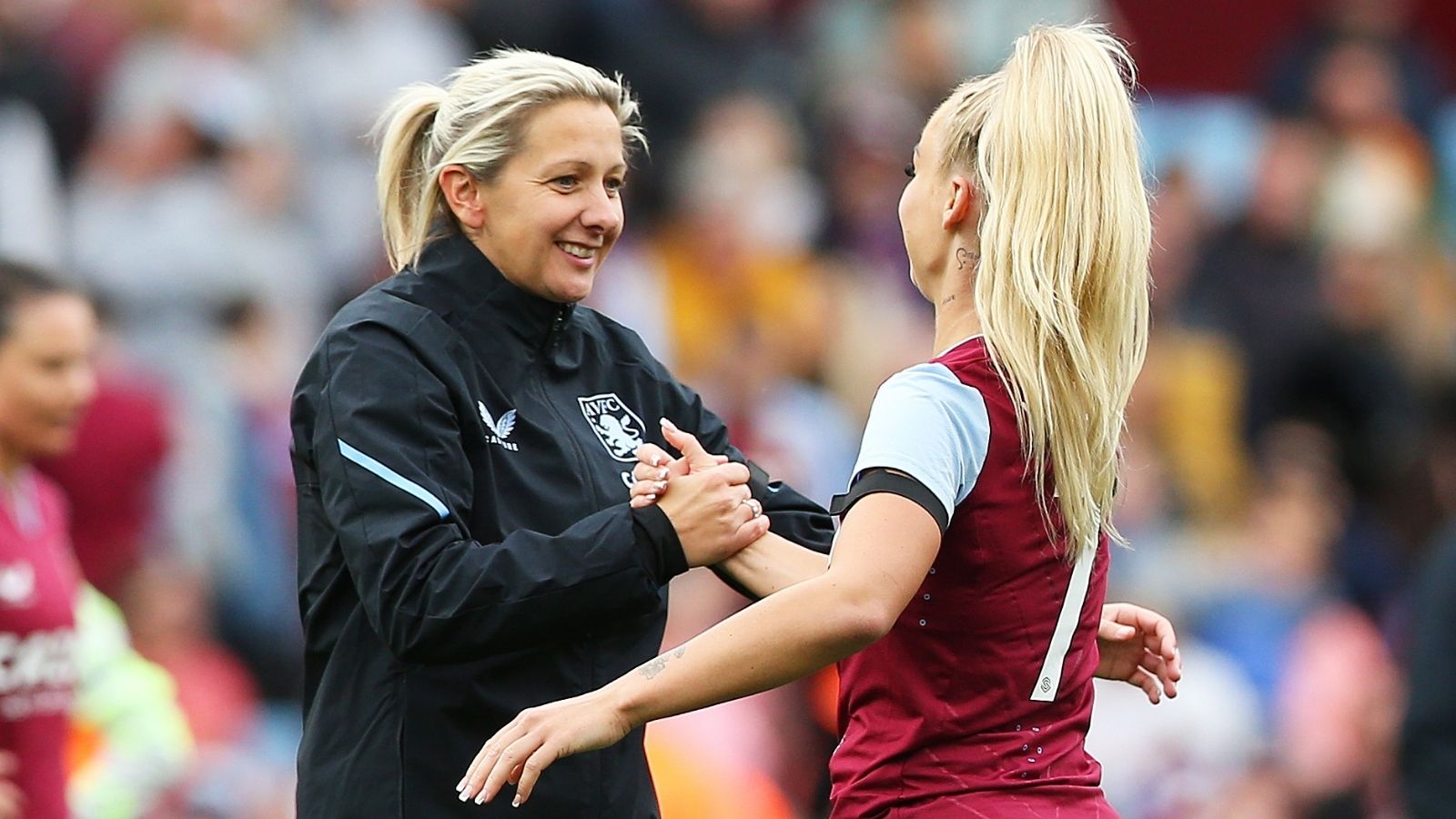 Carla Ward Alisha Lehmann Aston Villa Women 2022-23