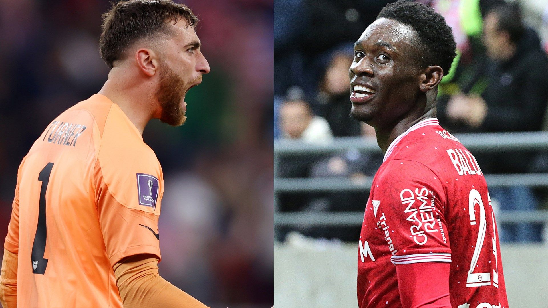 Matt Turner Folarin Balogun GFX