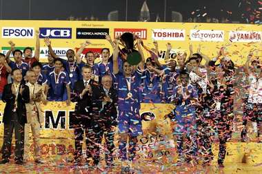 Singapore celebrating their 2007 AFF Cup title