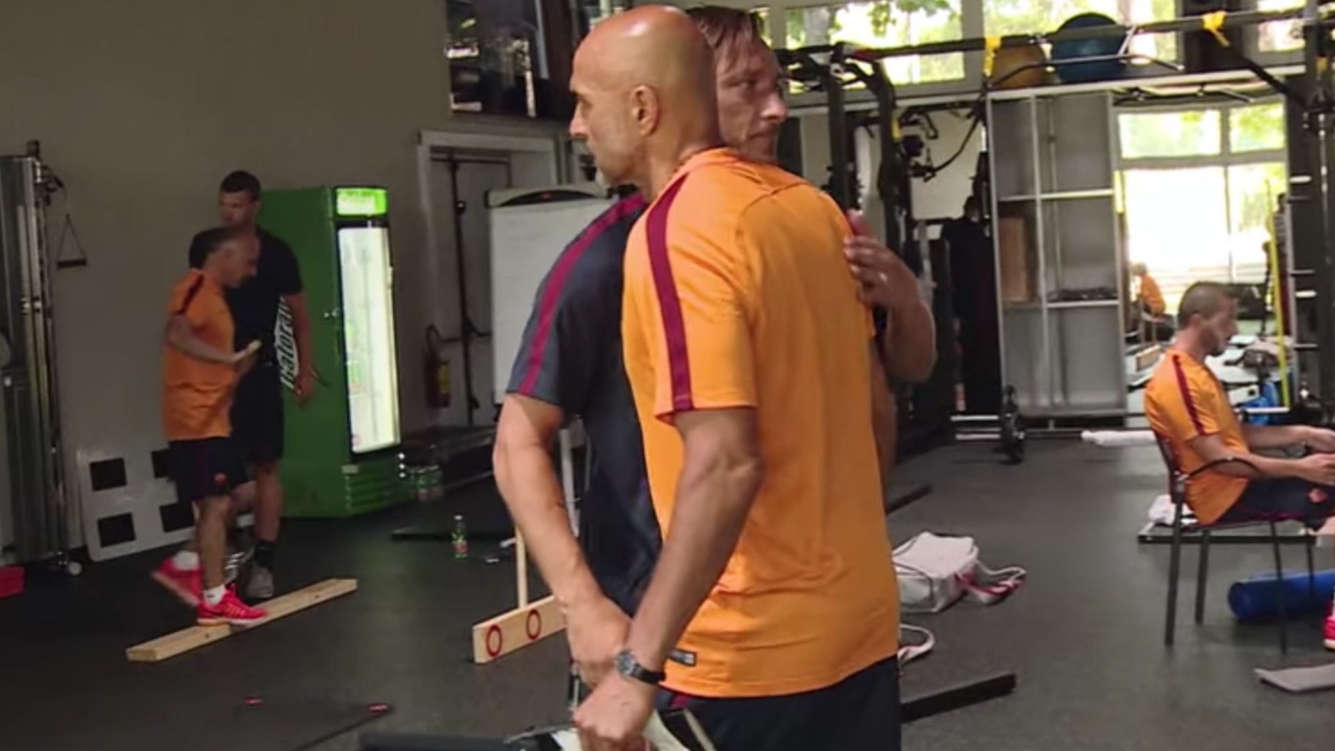 Luciano Spalletti Francesco Totti