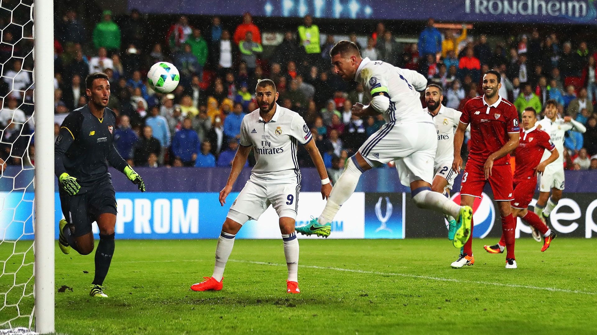 Sergio Ramos Real Madrid Sevilla UEFA Super Cup