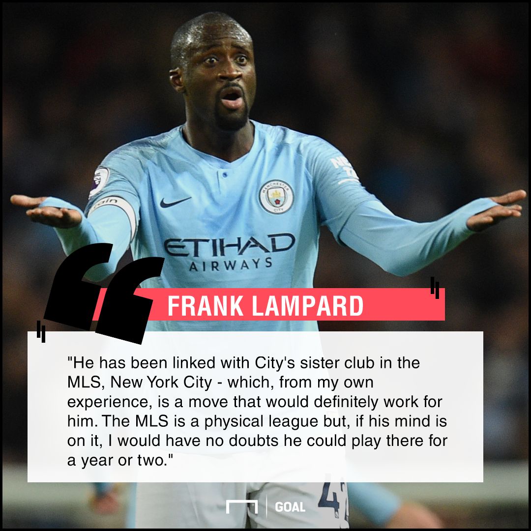 Yaya Toure to MLS Frank Lampard