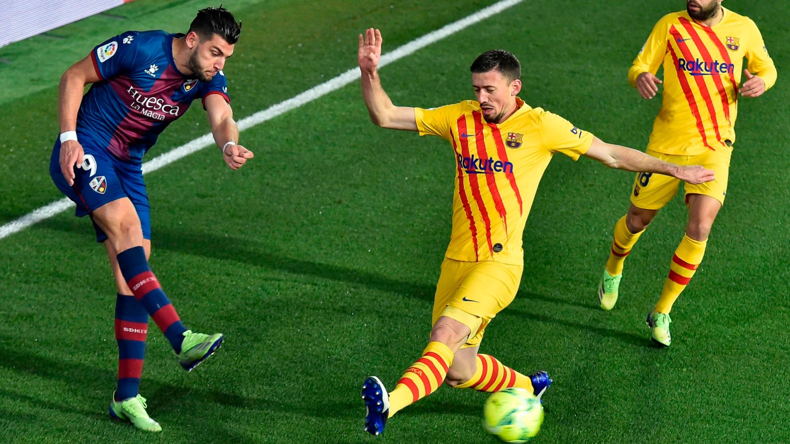 Lenglet Huesca Barcelona LaLiga