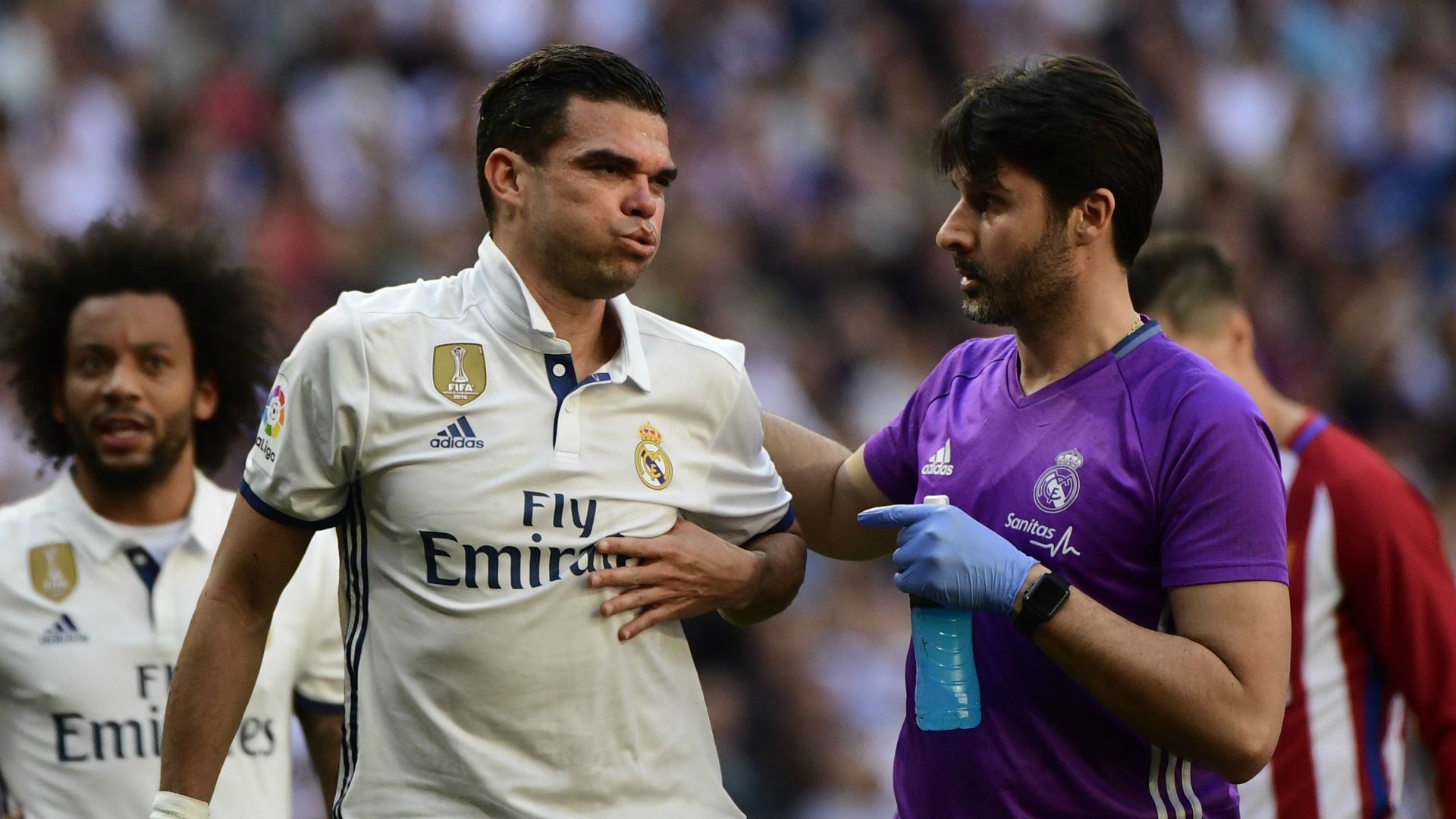 Pepe Real Madrid Atletico Madrid La Liga