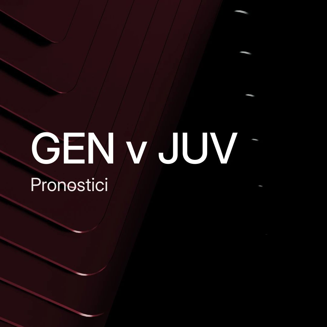 Pronostici Genoa - Juventus