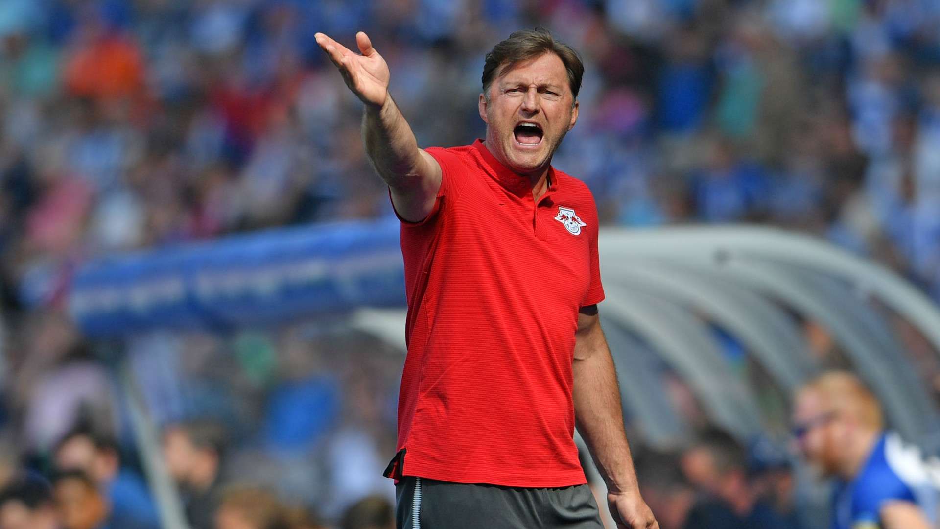 Ralph Hasenhuttl RB Leipzig 2017-18