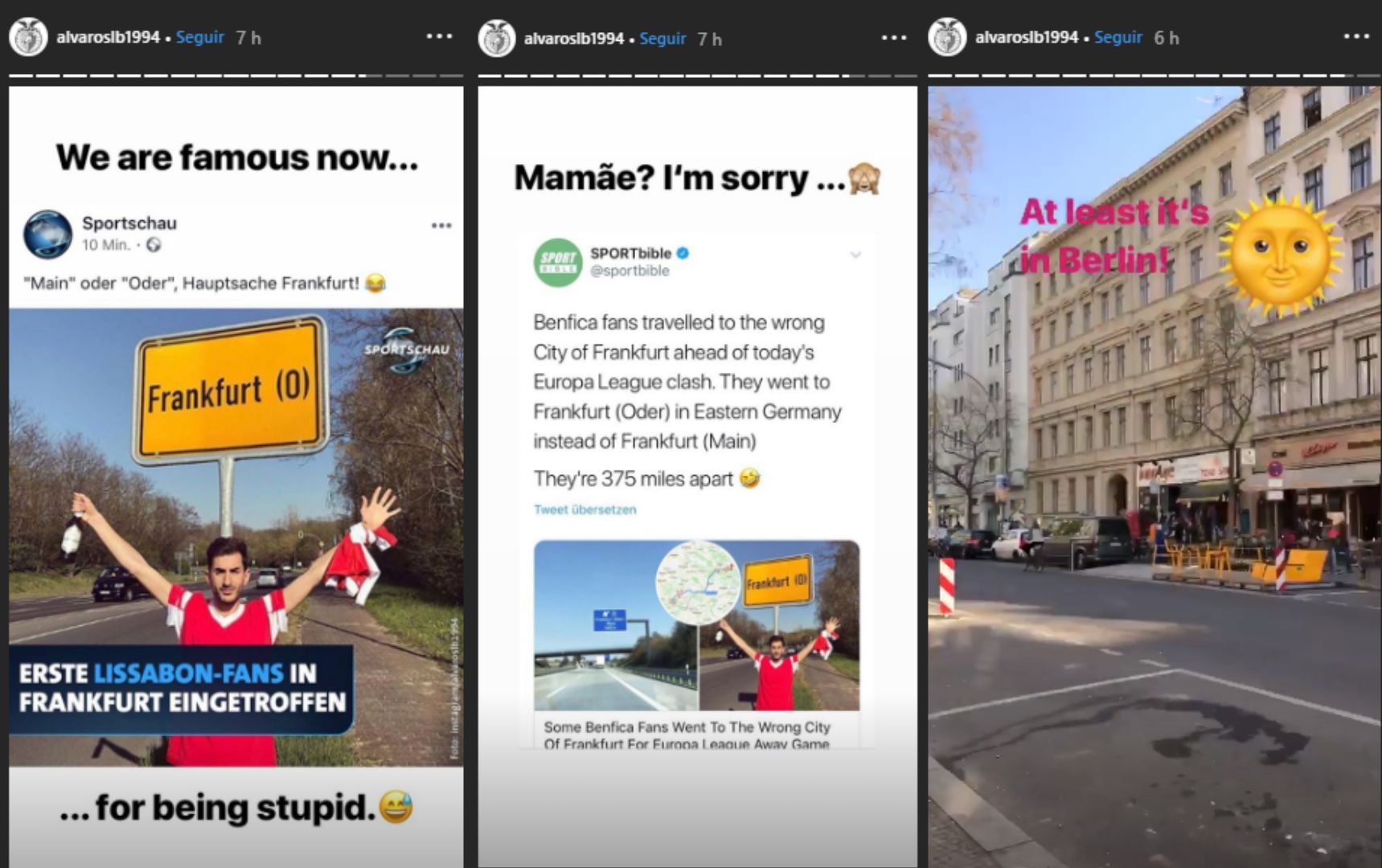 5 Alvaro Benfica stories 18 04 2019