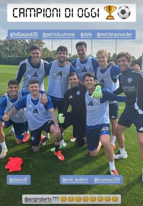 Dele Alli Como training 2025