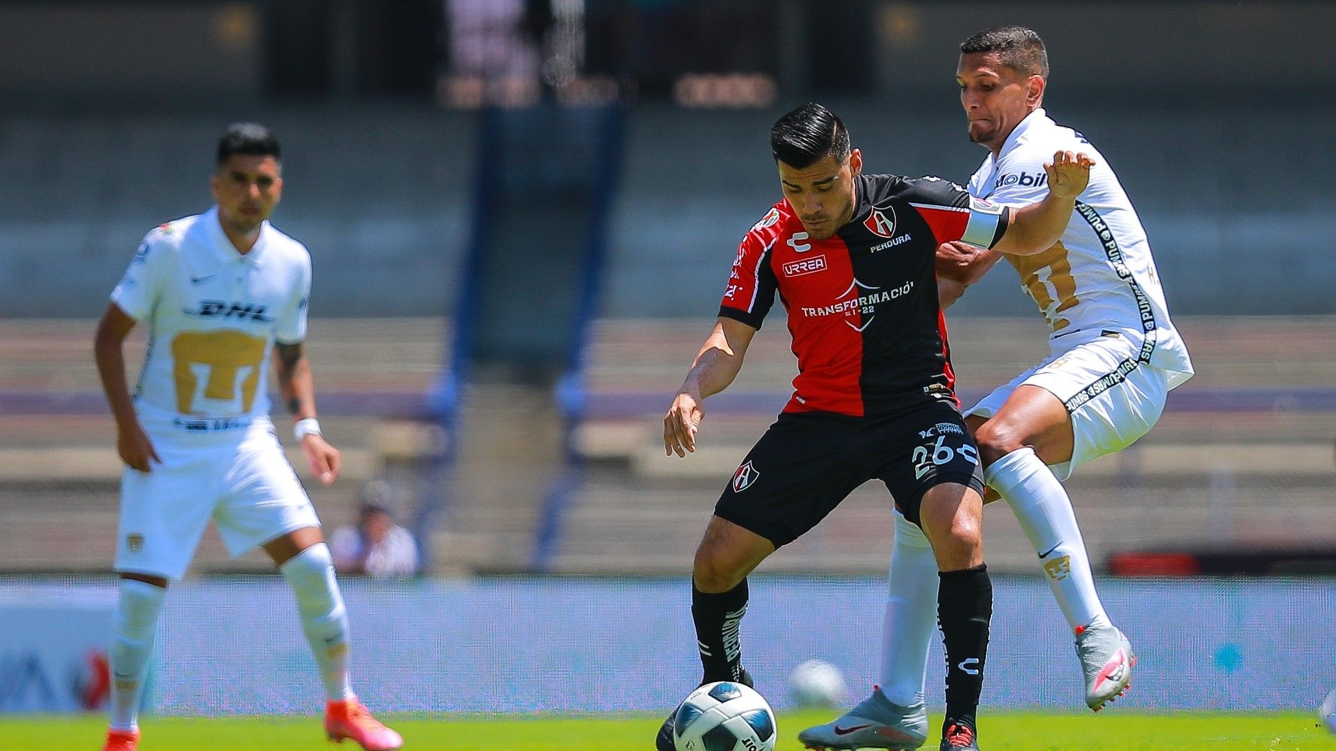 Aldo Rocha Higor Meritao Pumas vs Atlas Apertura 2021