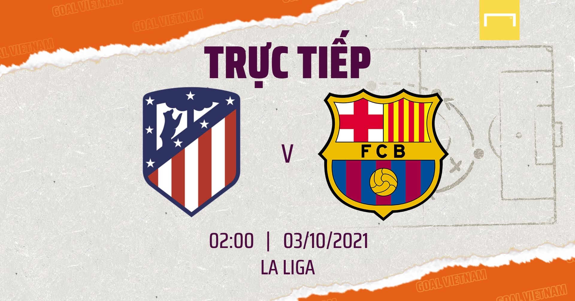 Live Atletico Madrid vs Barcelona 2021/22 La Liga GFX