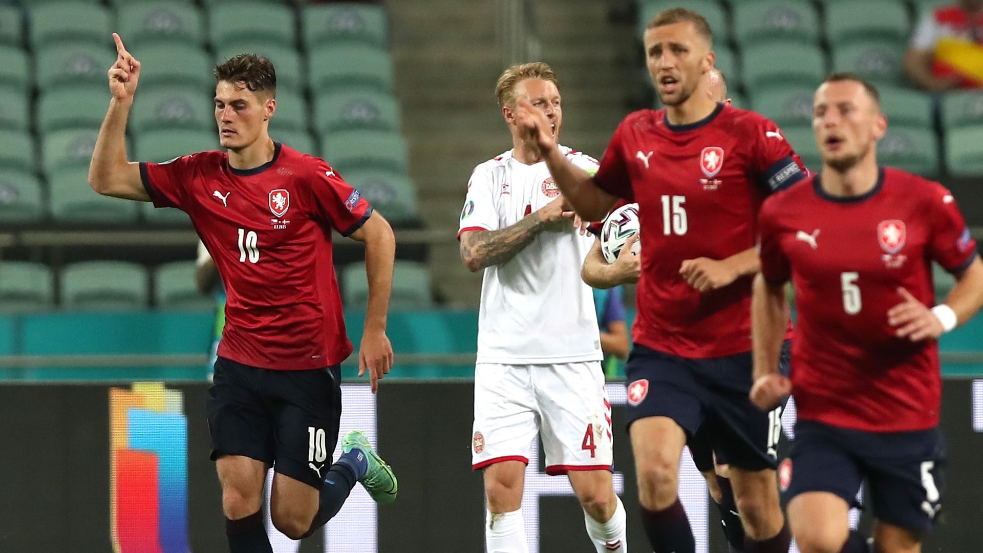 Patrik Schick, Goal vs Denmark, Euro 2020