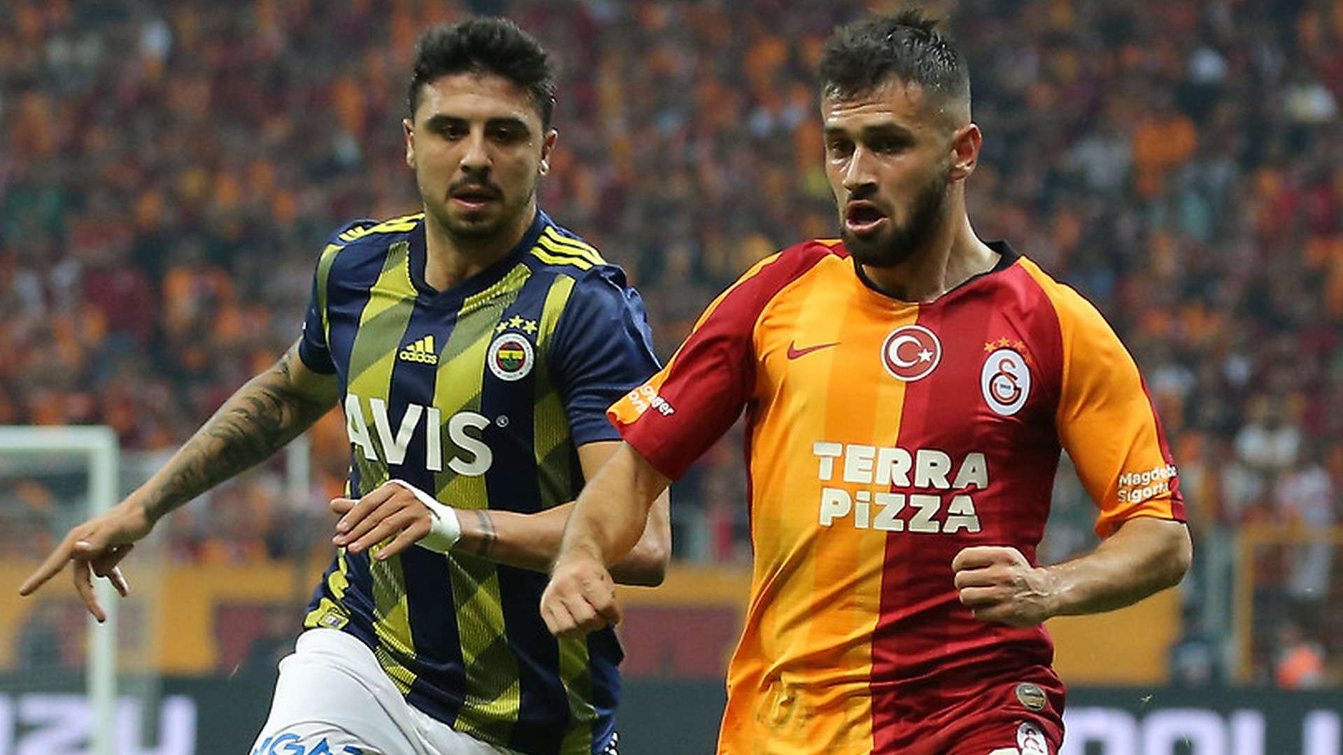 Ozan Tufan Omer Bayram Galatasaray Fenerbahce 2019