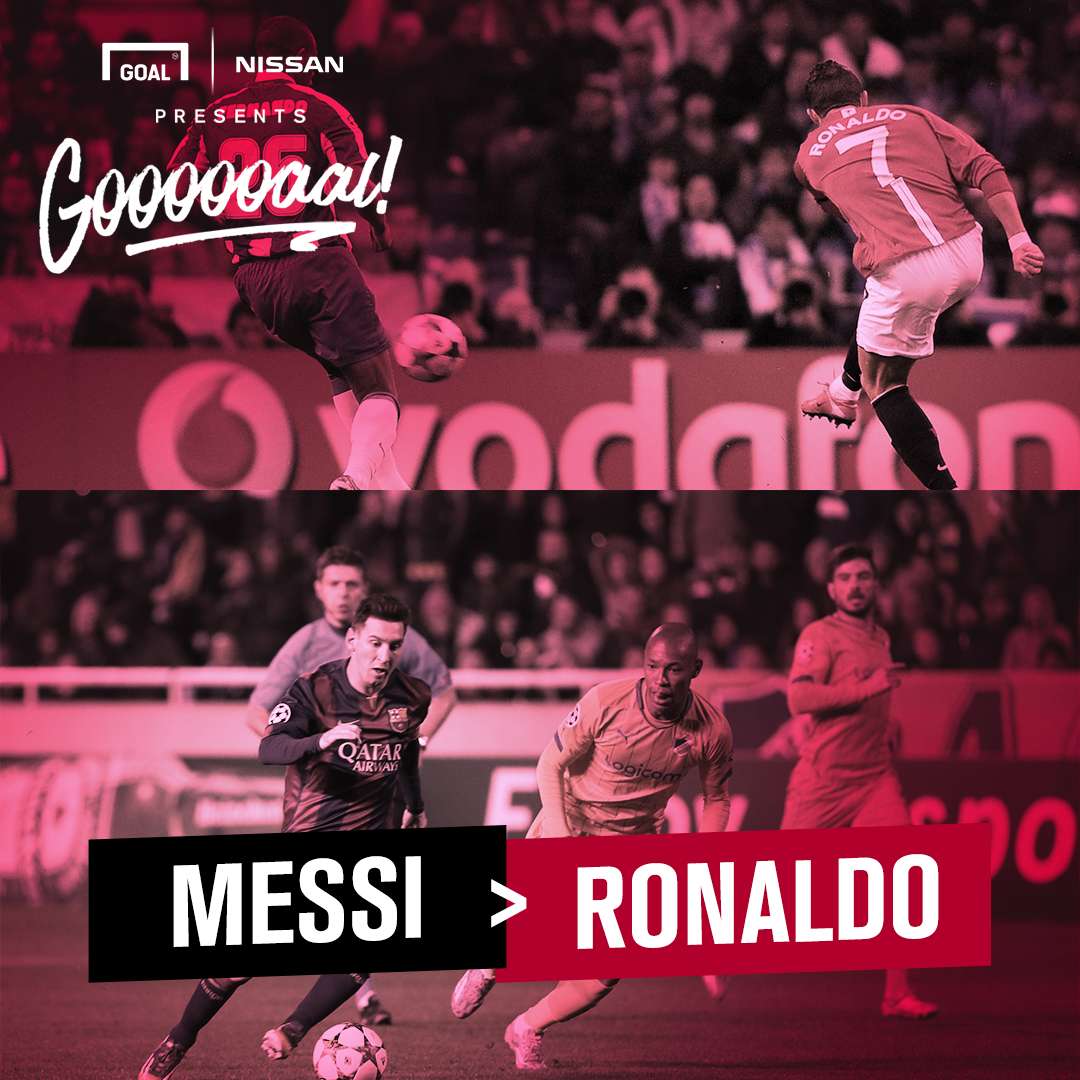 Nissan Messi Ronaldo 11092017