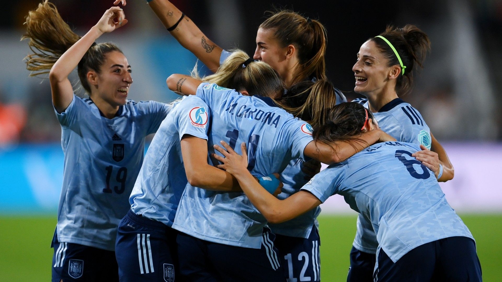 Spain women's team goal