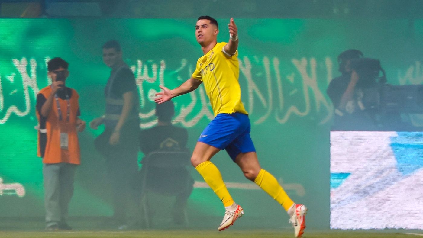 كم عدد أهداف كريستيانو رونالدو مع النصر؟