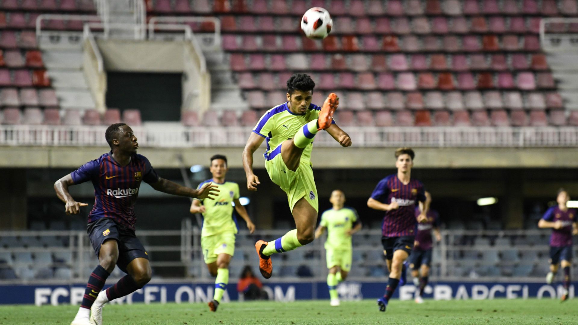 Rahul Bheke Bengaluru FC Barcelona B 08142018