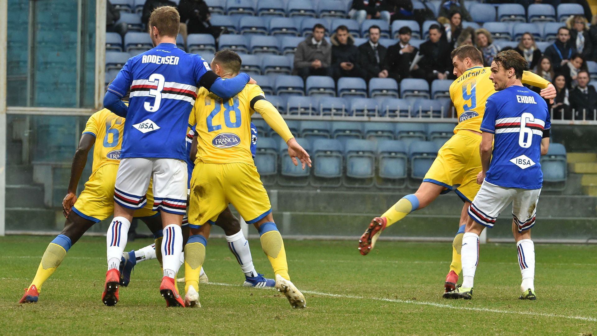Sampdoria Frosinone Serie A