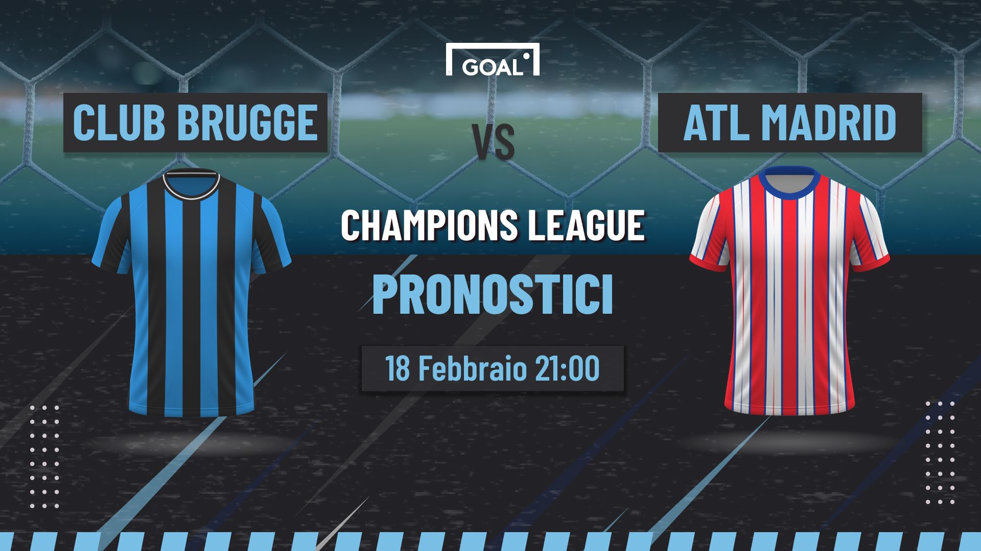 Pronostici Club Brugge - Atletico de Madrid
