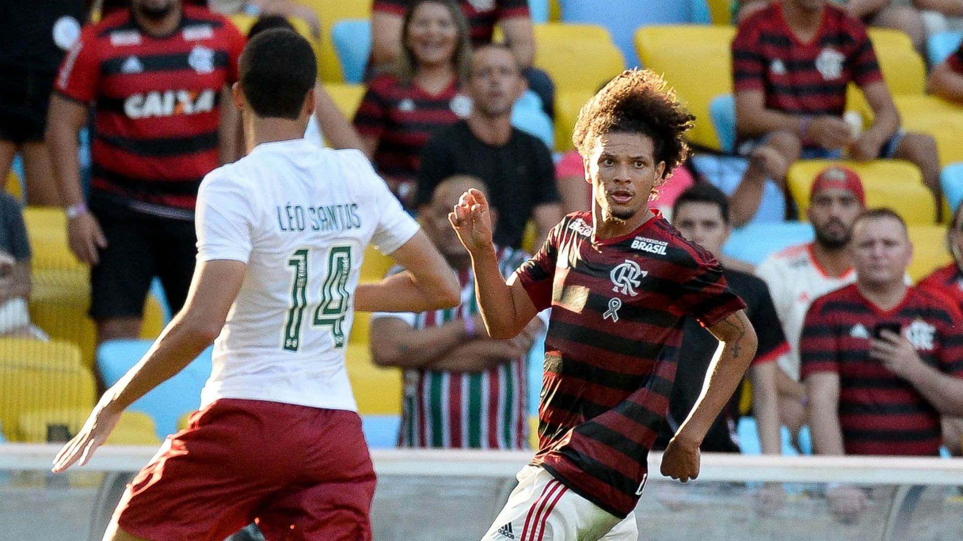 Willian Arão Flamengo Fluminense Carioca 24 03 2019