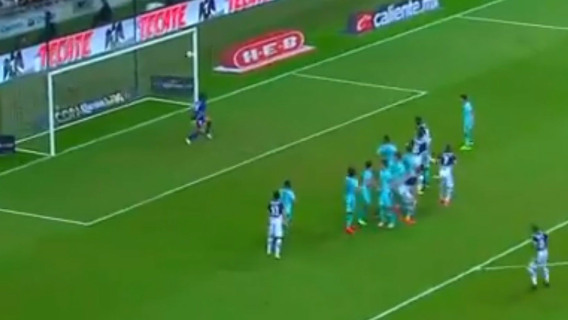 carlos sanchez golazo monterrey santos cuartos copa mx ape17