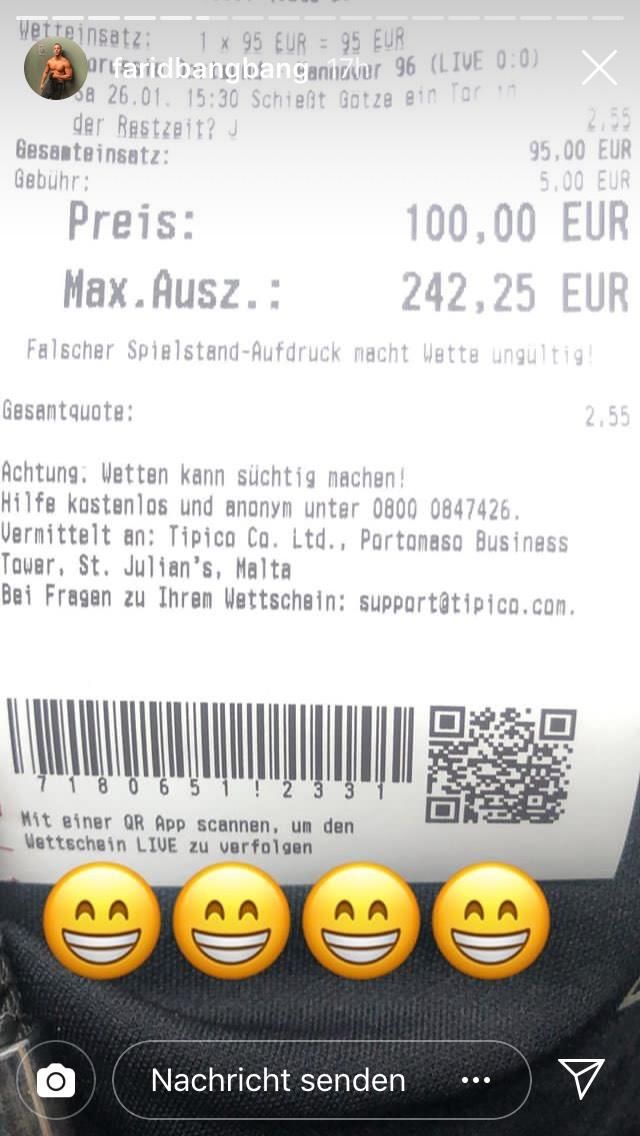 Farid Bang Mario Götze