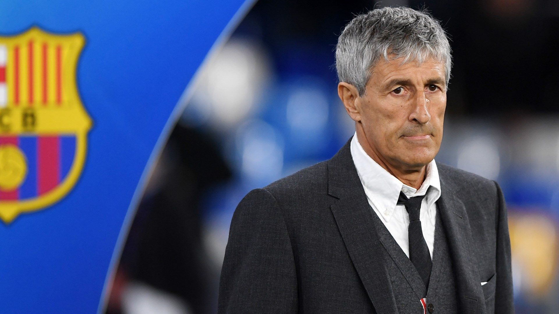 Quique Setien Barcelona 2020