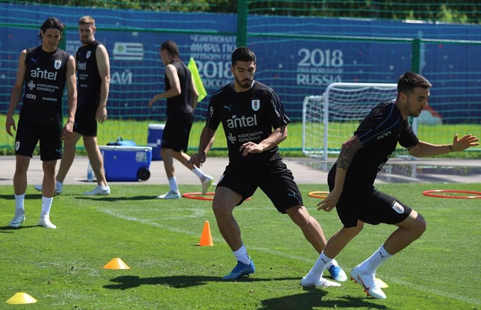 Treino Uruguai Vecino