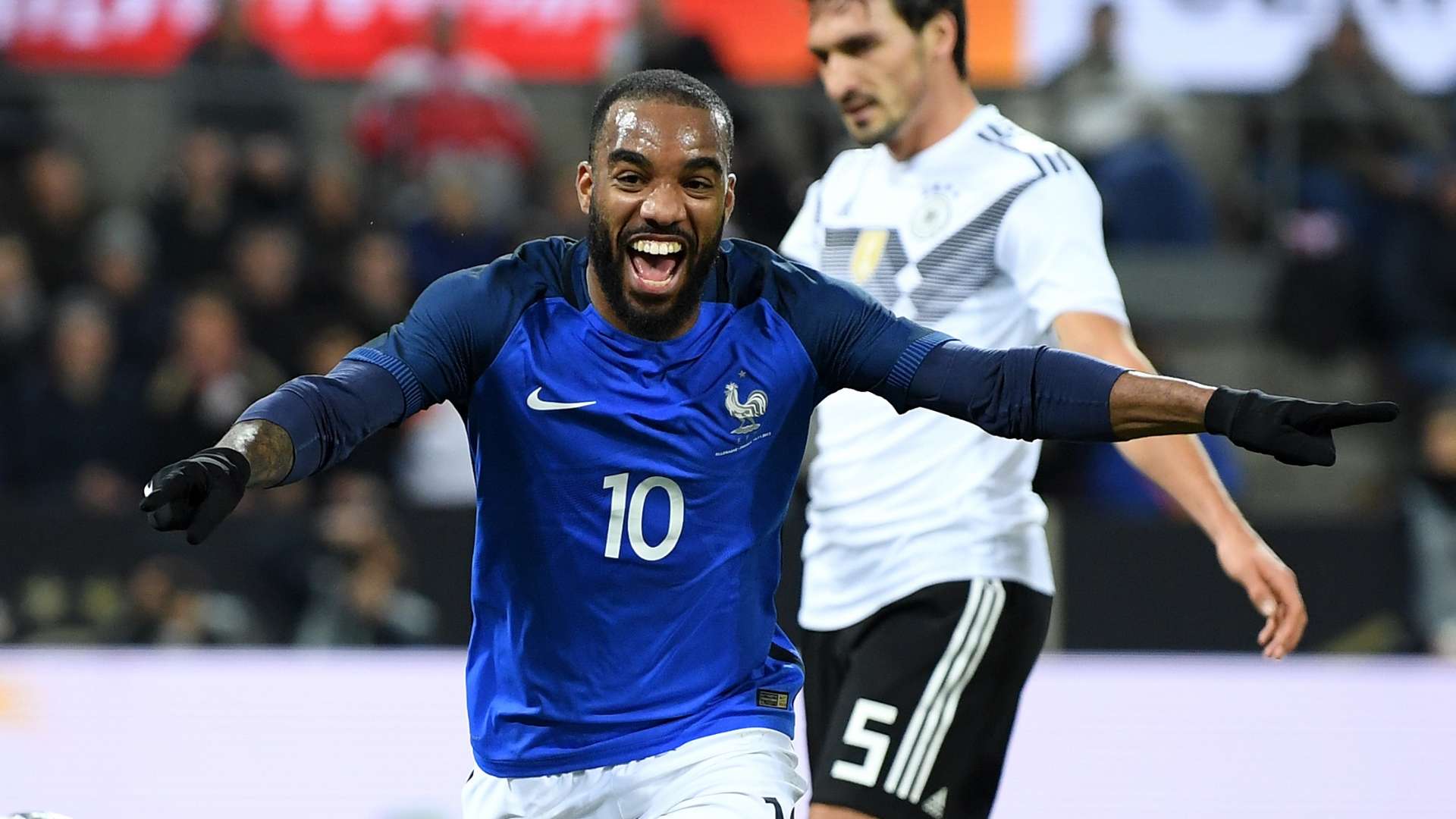 Alexandre Lacazette, France vs Germany