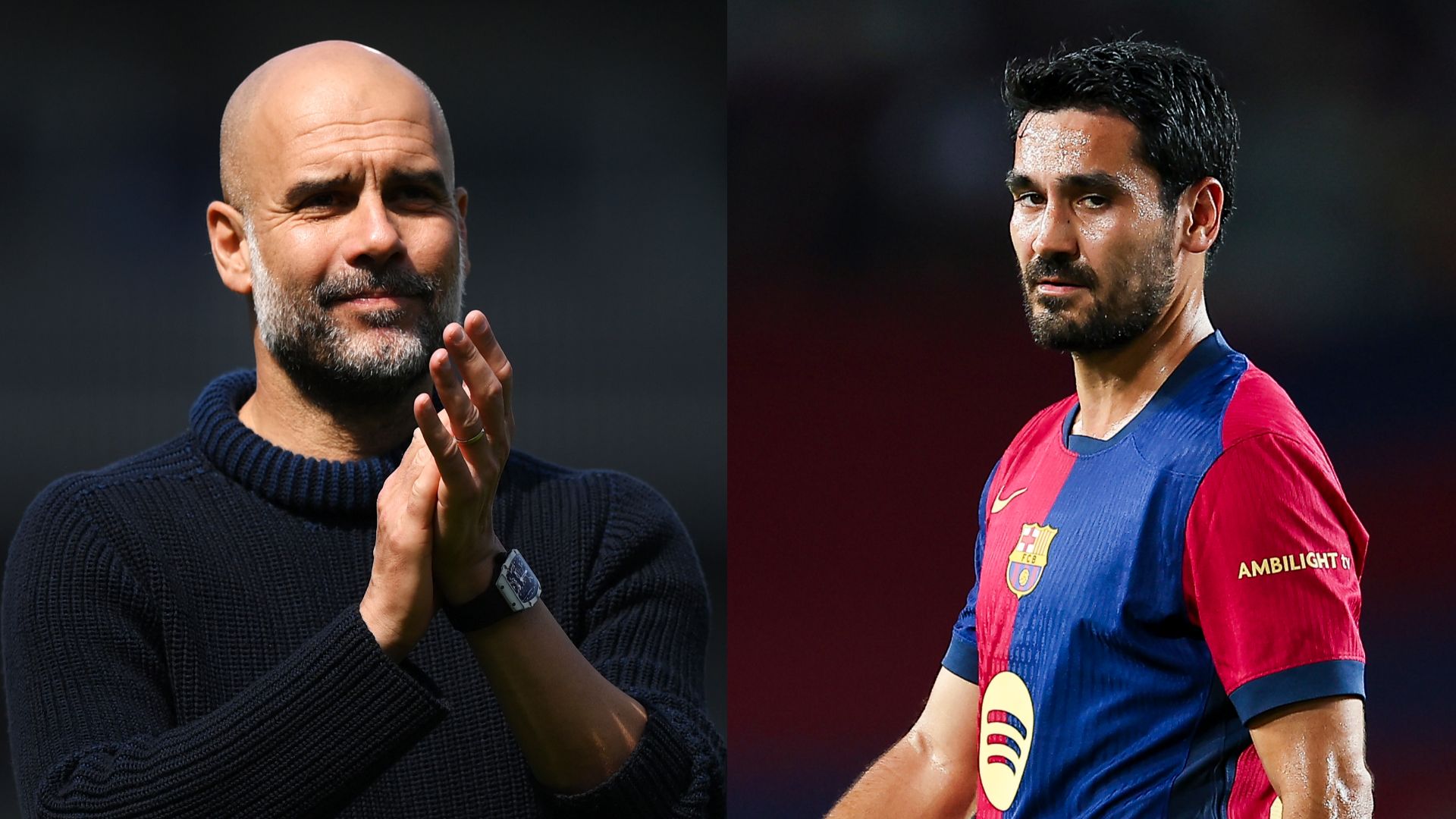 Pep Guardiola Ilkay Gundogan
