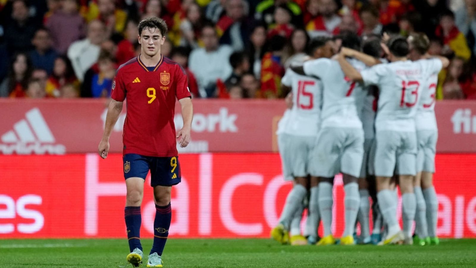 Selección España vs. Suiza