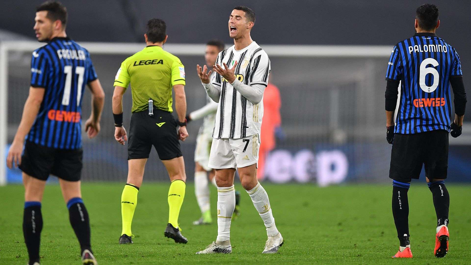 Cristiano Ronaldo Juventus Atalanta Serie A
