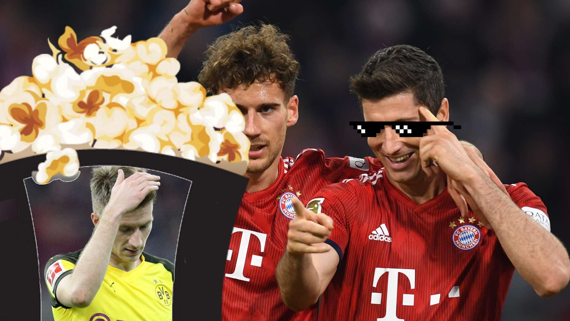 GFX Bayern Borussia Dortmund meme