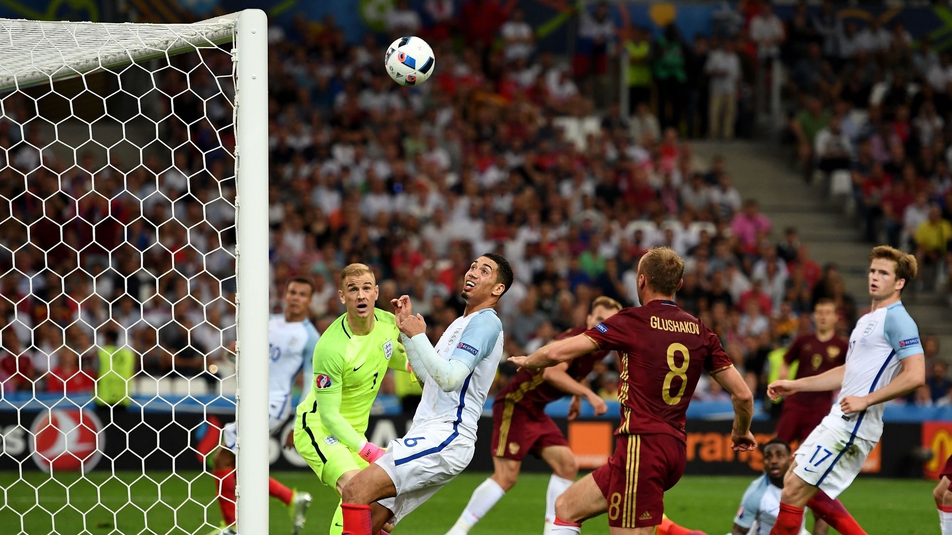 England concede vs Russia