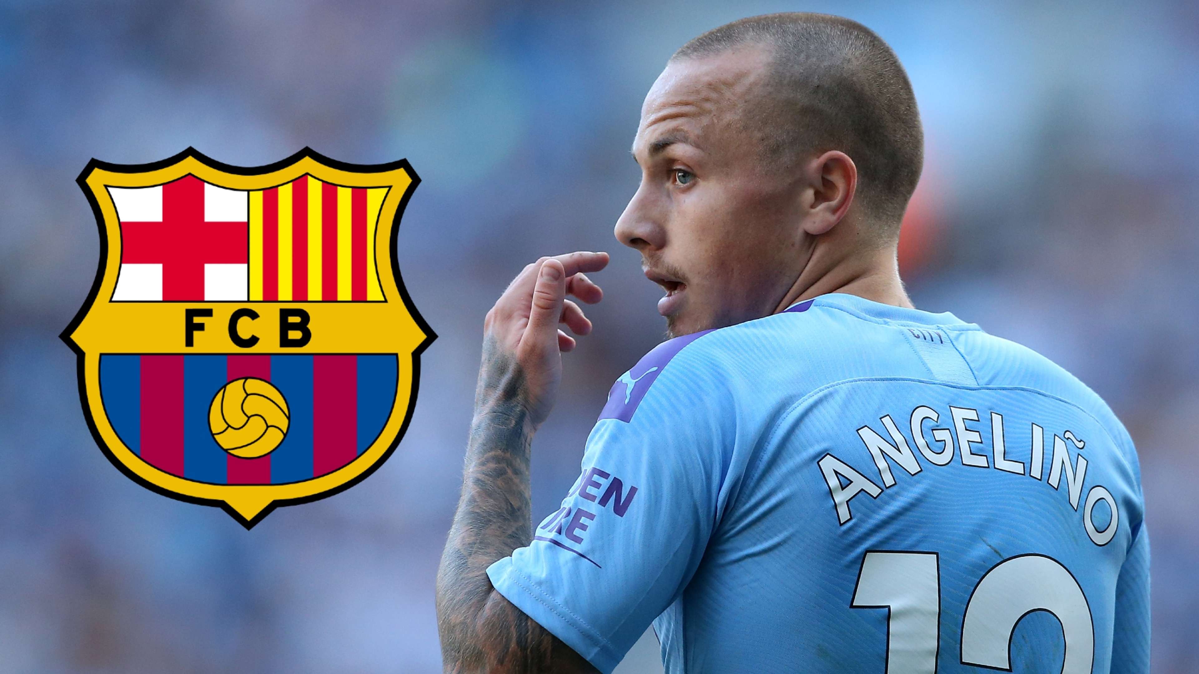 Angelino Manchester City Barcelona 2019-20