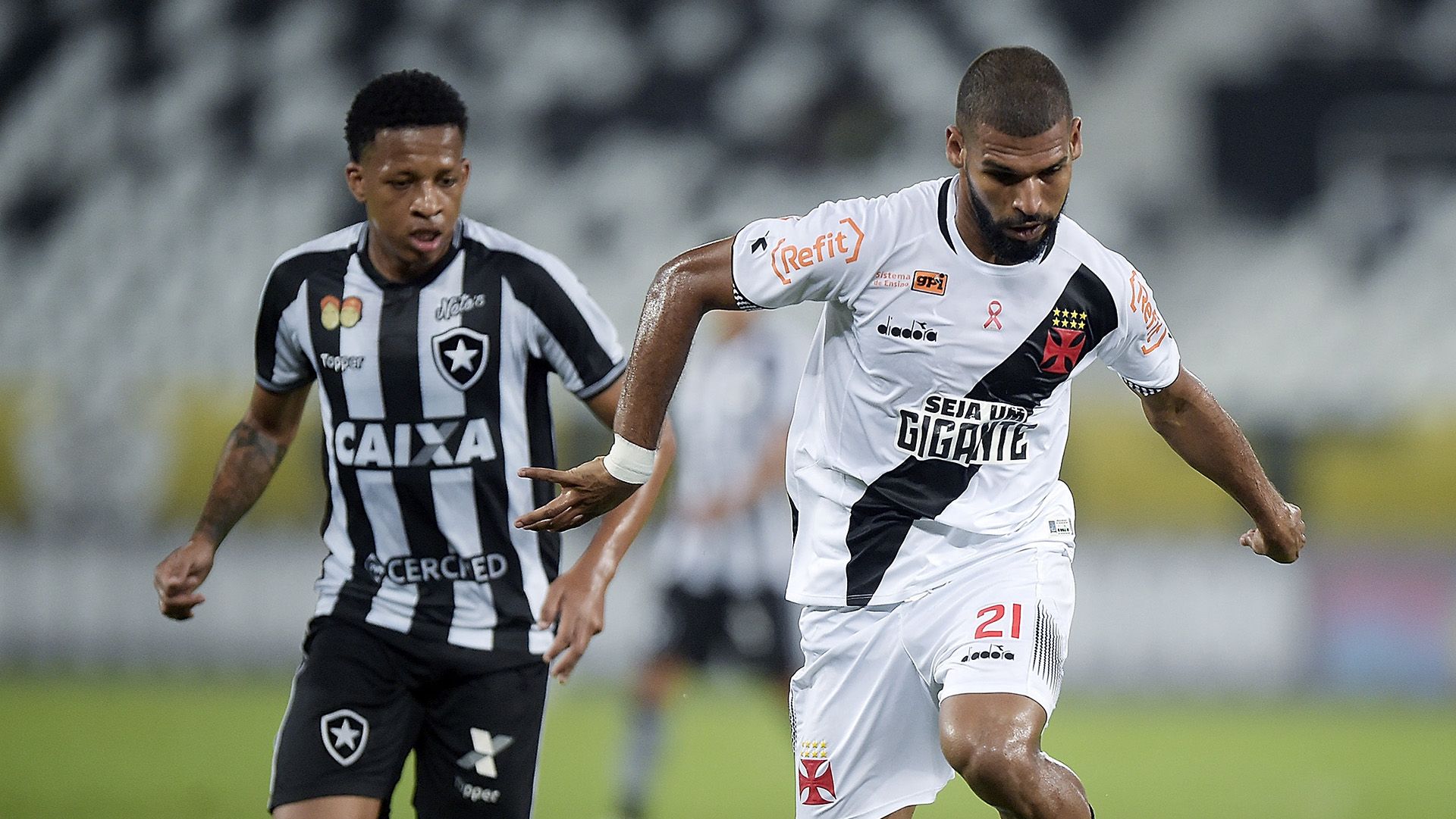 Willian Maranhão Gustavo Botafogo Vasco Brasileirão Série A 09102018