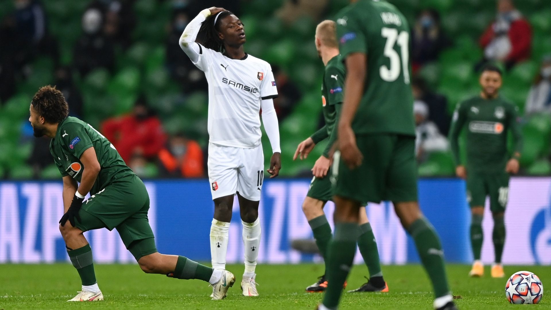 Eduardo Camavinga Krasnodar Rennes Champions LEague 02122020