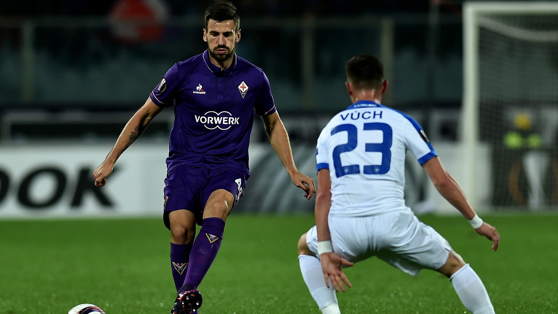 Nenad Tomovic Egon Vuch Fiorentina Slovan