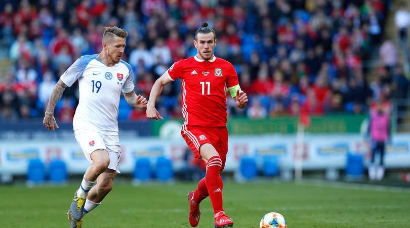 Wales Slovakia Gareth Bale