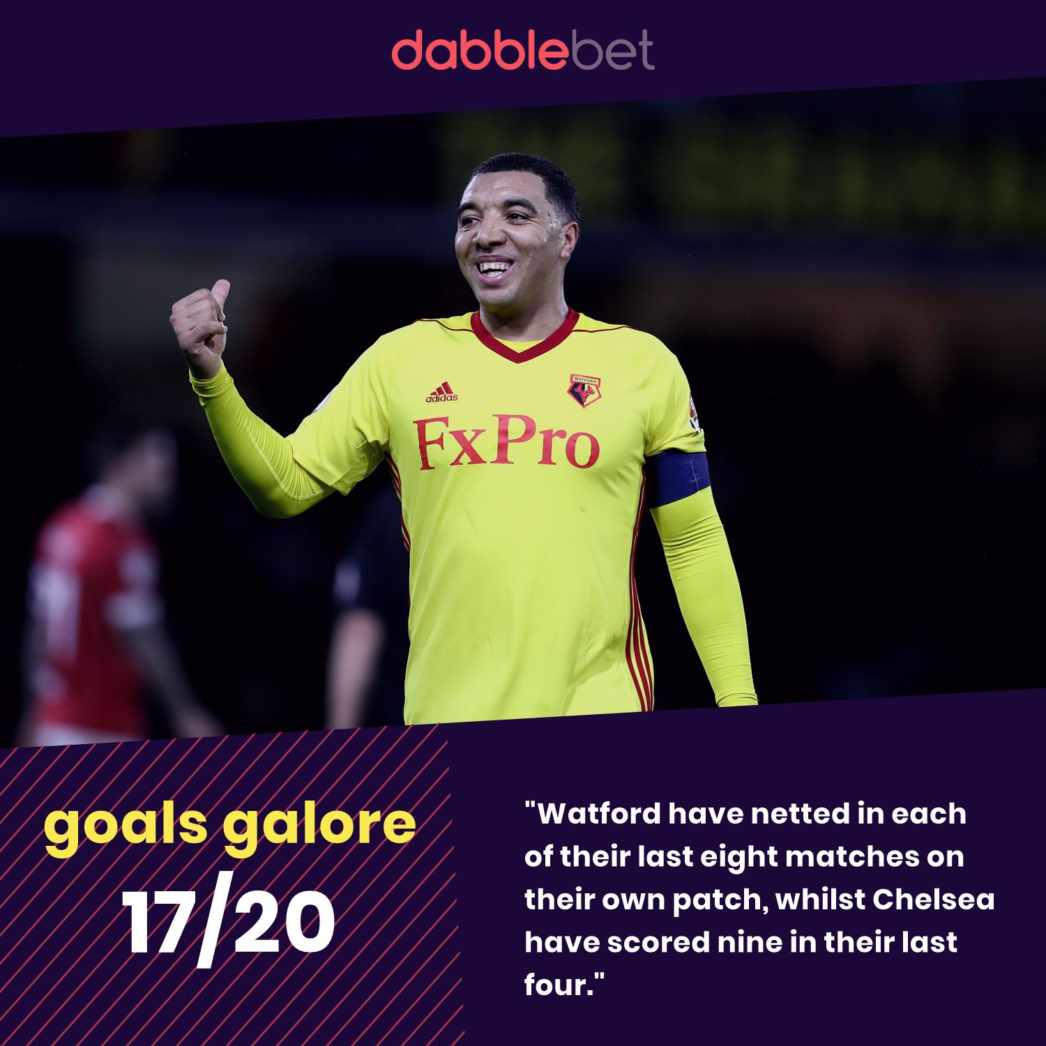 Watford Chelsea graphic