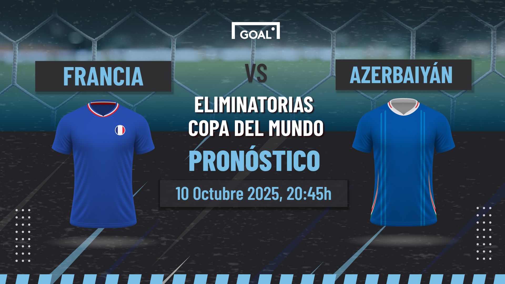 Francia vs Azerbaiyán Pronóstico y Apuestas Eliminatorias Copa del Mundo | 10/10/25