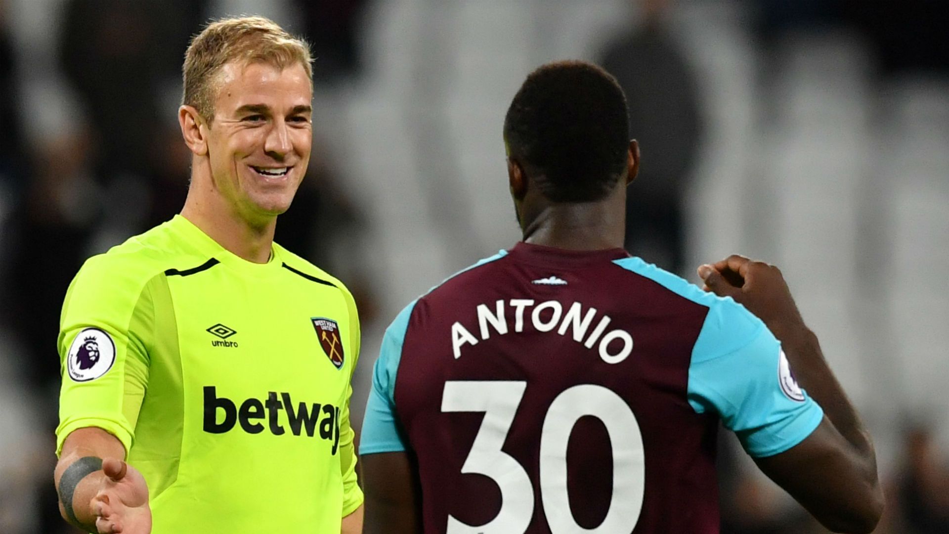 Joe Hart West Ham Huddersfield