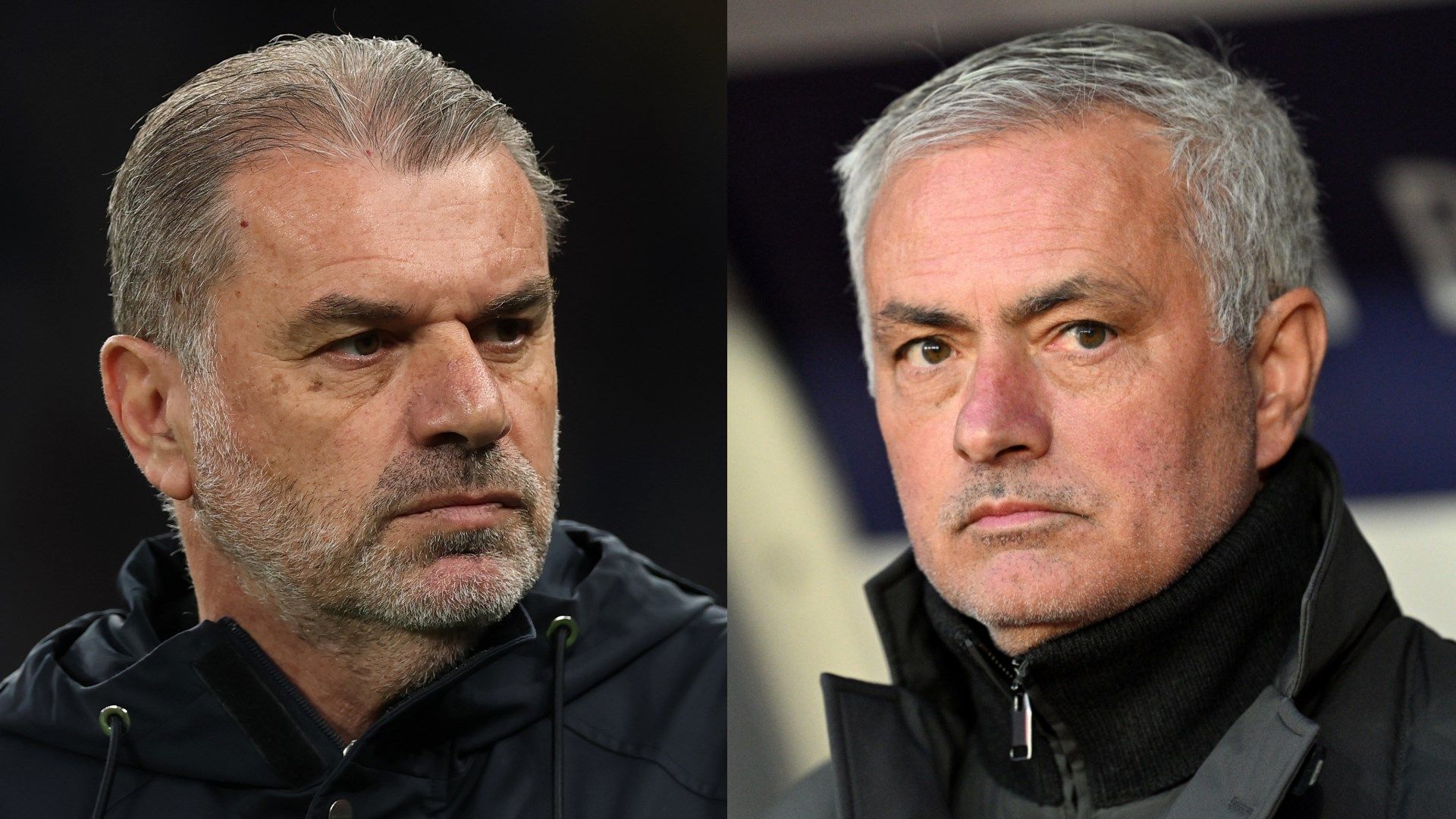 Ange Postecoglou Jose Mourinho