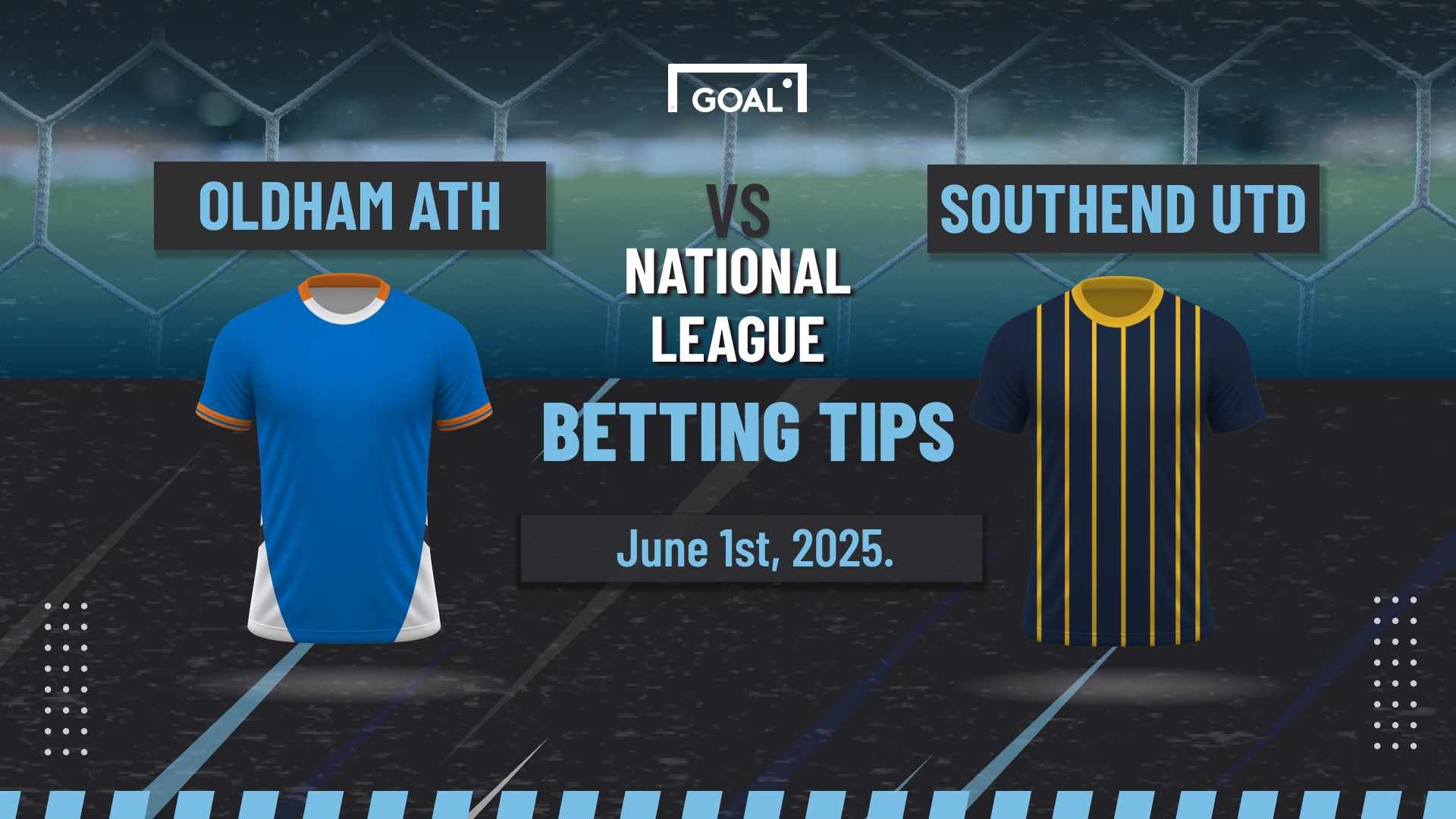 Oldham Athletic vs Southend United Bet Builder