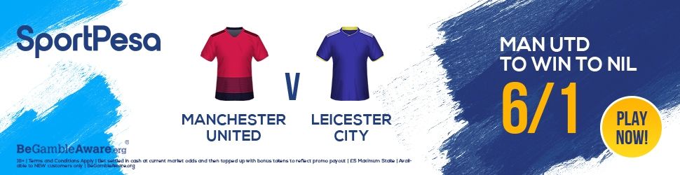 Manchester United Leicester SportPesa