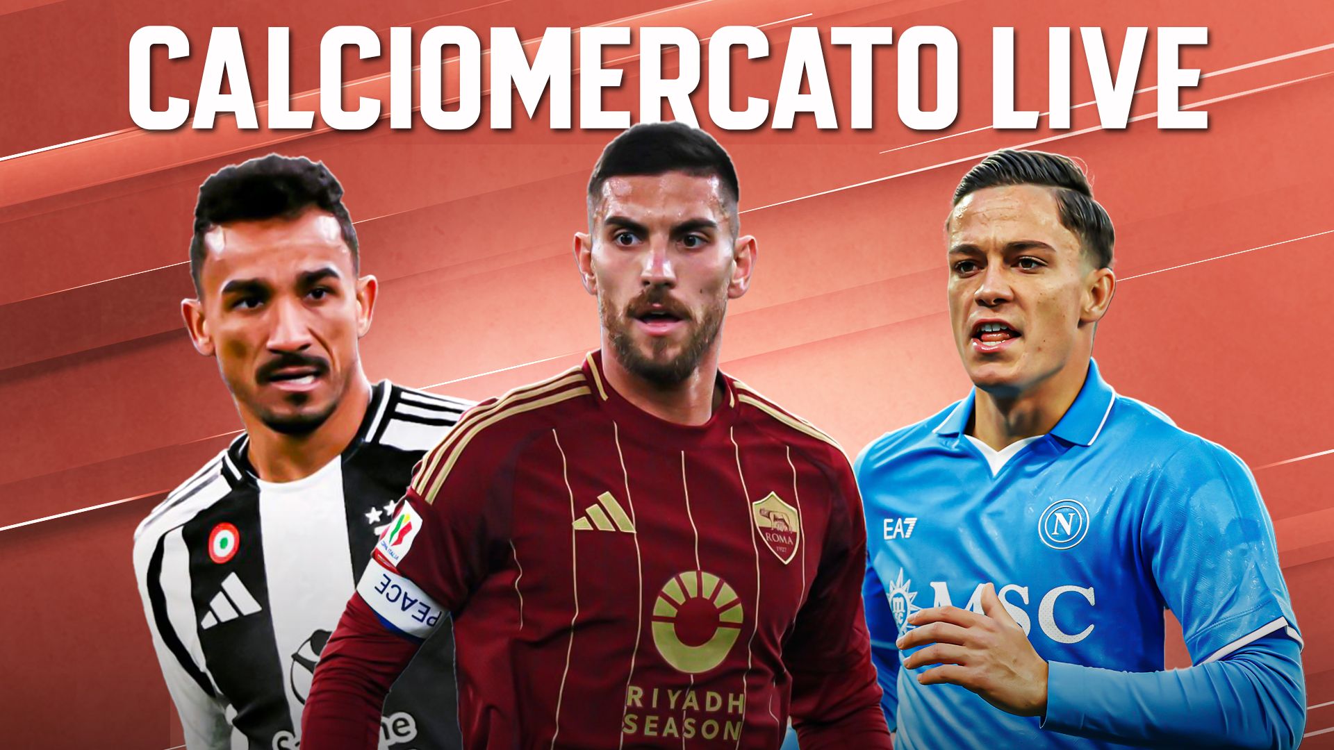 Calciomercato LIVE gennaio 2025