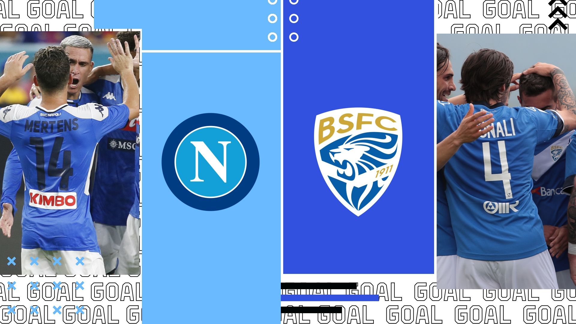 Napoli-Brescia tv streaming