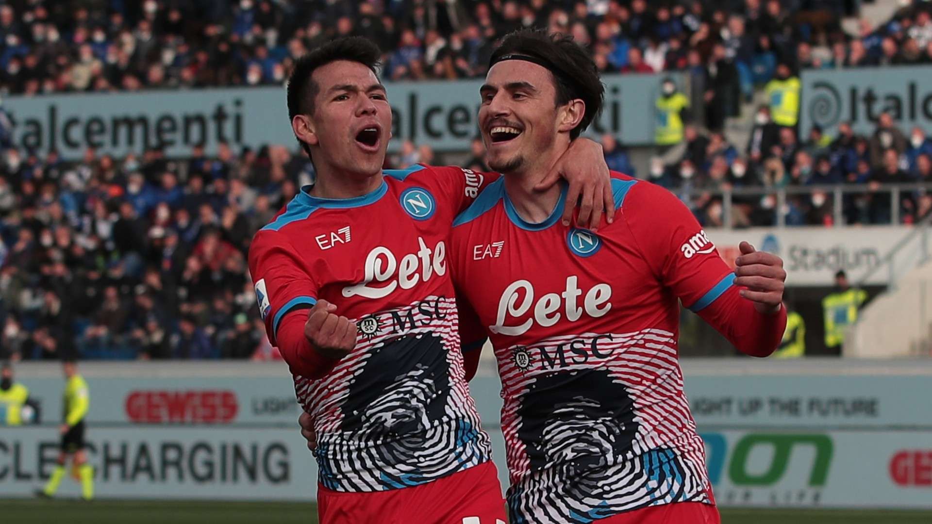 Hirving Lozano Napoli Atalanta