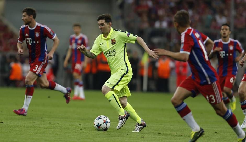 ONLY GERMANY Lionel Messi Bayern Munchen Barcelona 2015