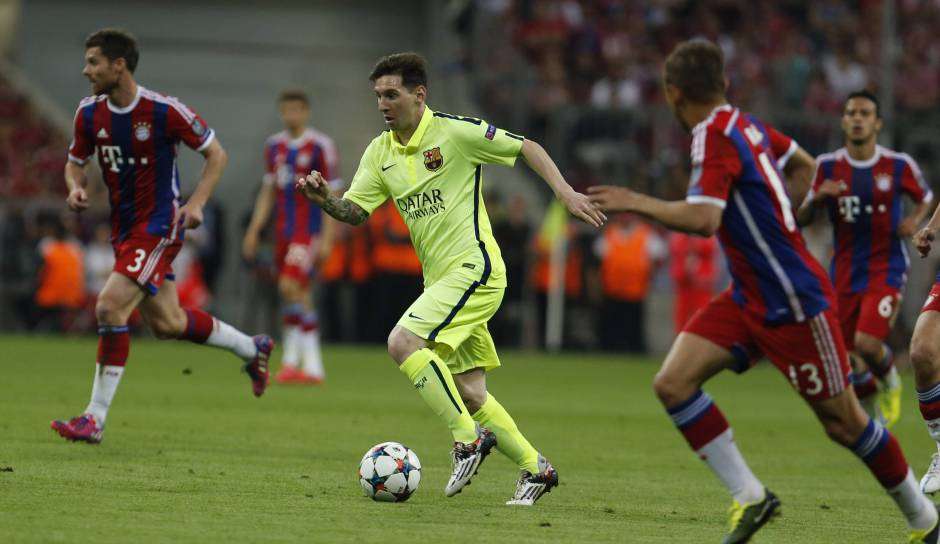 ONLY GERMANY Lionel Messi Bayern Munchen Barcelona 2015